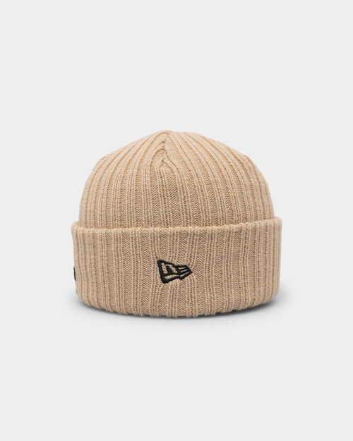 New Era Los Angeles Dodgers Knitted Beanie Light Beige