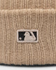 New Era Los Angeles Dodgers Knitted Beanie Light Beige