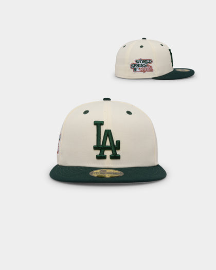 New Era Los Angeles Dodgers 'Rusty Chrome Green' 59FIFTY Fitted White