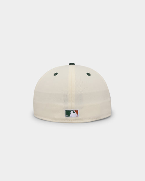 New Era Los Angeles Dodgers 'Rusty Chrome Green' 59FIFTY Fitted White