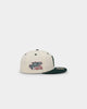 New Era Los Angeles Dodgers 'Rusty Chrome Green' 59FIFTY Fitted White