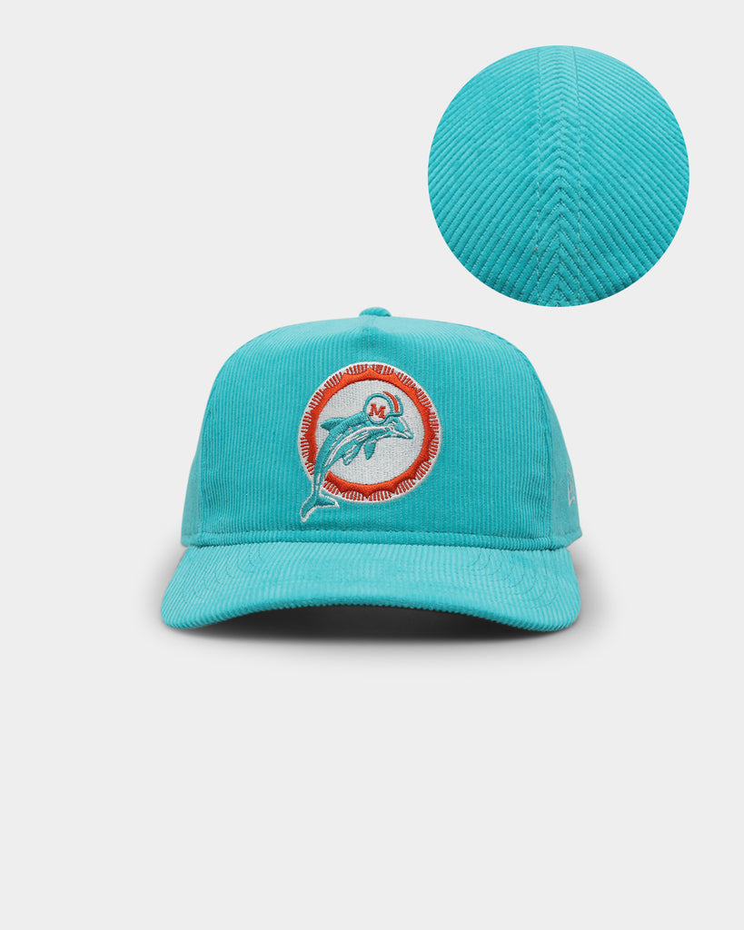 Corduroy Miami Dolphins Throwback Hat Miami Dolphins NFL New Era
