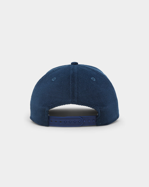 New Era Los Angeles Dodgers 'Throwback Corduroy' Golfer Snapback Dark Blue