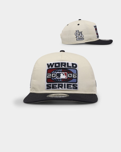 New Era St Louis Cardinals '2000s World Series Through The Decades' Golfer Snapback Chrome White