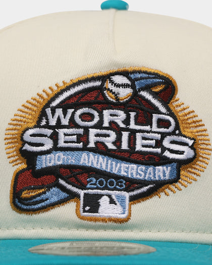 New Era Florida Marlins '2000s World Series Through The Decades' 2003 World Series Golfer Snapback Chrome White