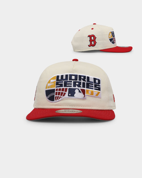 New Era Boston Red Sox '2000s World Series Through The Decades' 2007 World Series Golfer Snapback Chrome White