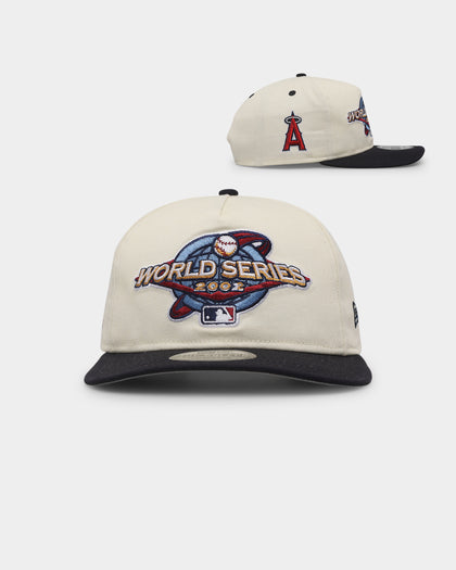 New Era Anaheim Angels '2000s World Series Through The Decades' 2002 World Series Golfer Snapback Chrome White