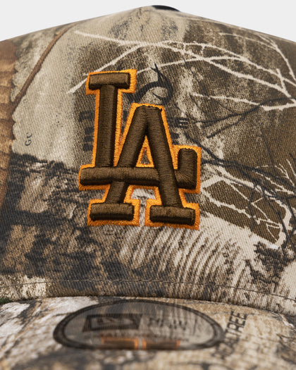 New Era Los Angeles Dodgers 'Real Tree Twist' 9FORTY K-Frame Trucker Snapback Realtree Edge