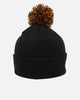 New Era McLaren Patch Bobble Beanie Black