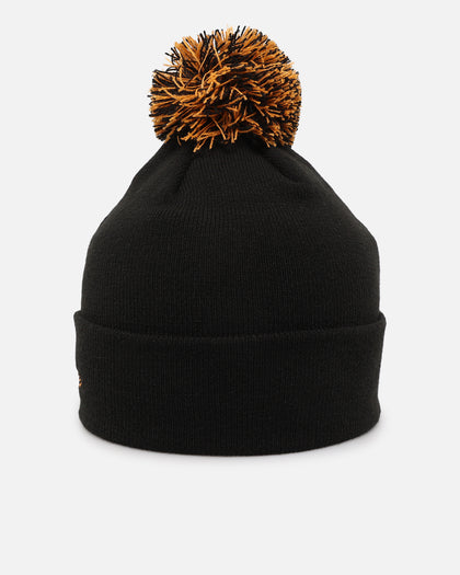 New Era McLaren Patch Bobble Beanie Black