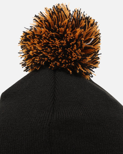 New Era McLaren Patch Bobble Beanie Black