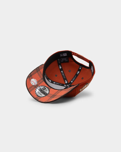 New Era New York Yankees 'Pumpkin Spice Corduroy' 9FORTY A-Frame Snapback Copper/Brown