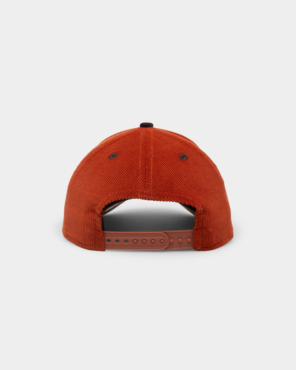 New Era Los Angeles Dodgers 'Pumpkin Spice Corduroy' 9FORTY A-Frame Snapback Copper/Brown
