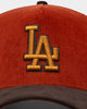 New Era Los Angeles Dodgers 'Pumpkin Spice Corduroy' 9FORTY A-Frame Snapback Copper/Brown