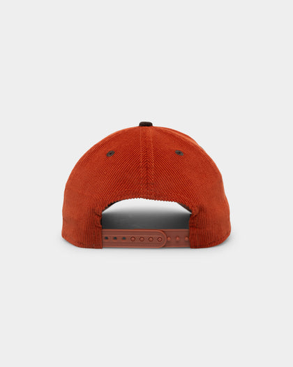 New Era Houston Astros 'Pumpkin Spice Corduroy' 9FORTY A-Frame Snapback Copper/Brown