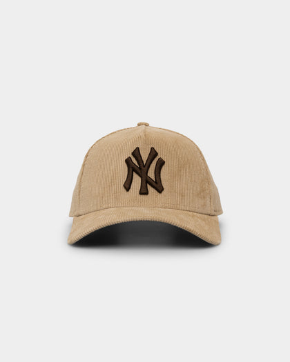 New Era New York Yankees 'Brown Camel Corduroy' 9FORTY A-Frame Snapback Camel
