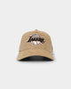 New Era Los Angeles Lakers 'Brown Camel Corduroy' 9FORTY A-Frame Snapback Camel