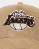 New Era Los Angeles Lakers 'Brown Camel Corduroy' 9FORTY A-Frame Snapback Camel