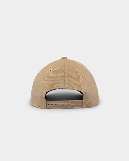 New Era Chicago Bulls 'Brown Camel Corduroy' 9FORTY A-Frame Snapback Camel