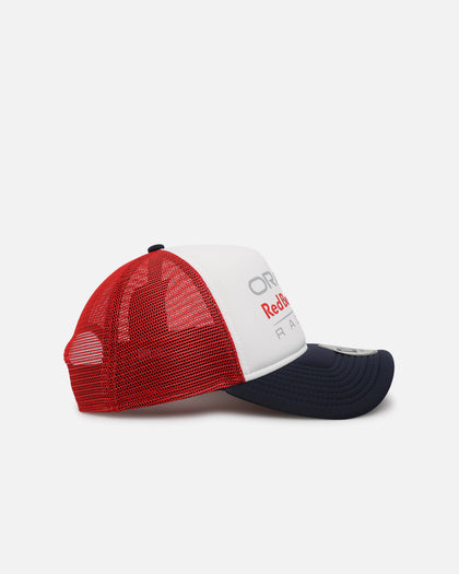 New Era Red Bull F1 Colour Block 9FORTY Trucker Snapback White