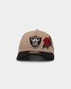 New Era Kids' Las Vegas Raiders 'Tumbleweed Roses' 9FORTY A-Frame Snapback Camel/Black/Stone