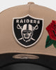 New Era Kids' Las Vegas Raiders 'Tumbleweed Roses' 9FORTY A-Frame Snapback Camel/Black/Stone