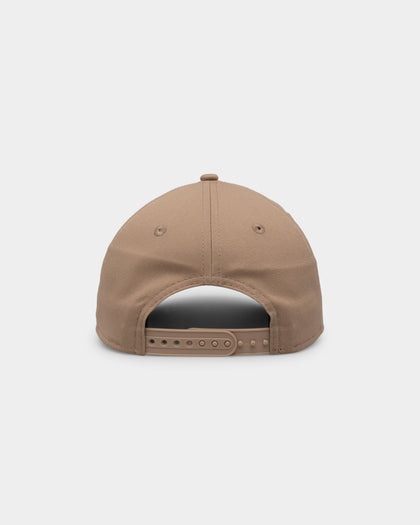 New Era Kids' Chicago Bulls 'Tumbleweed Roses' 9FORTY A-Frame Snapback Camel/Black/Stone