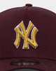 New Era New York Yankees 'Golden Port' 9FORTY A-Frame Snapback Dark Purple