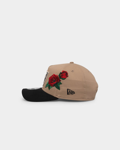 New Era Las Vegas Raiders 'Tumbleweed Roses' 9FORTY A-Frame Snapback Camel/Black/Stone