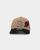 New Era Boston Red Sox 'Tumbleweed Roses' 9FORTY A-Frame Snapback Camel/Black/Stone