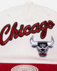 Mitchell & Ness Chicago Bulls History Origin Snapback White/Red