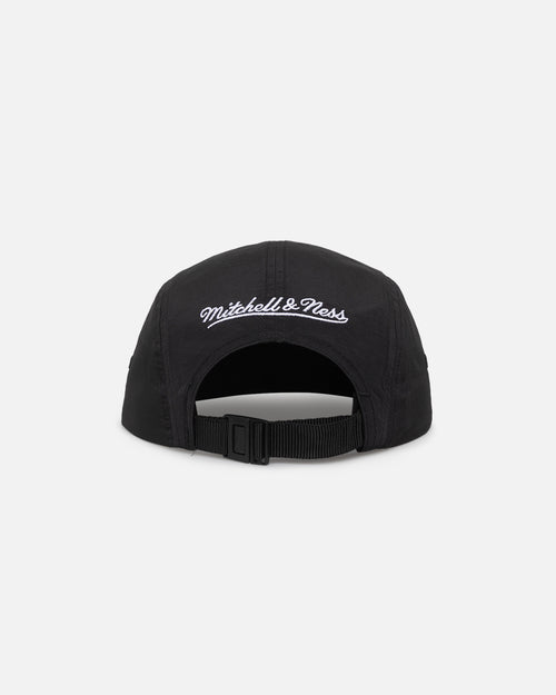 Mitchell & Ness Charlotte Hornets Team Logo Camper Strapback Black