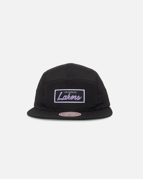 Mitchell & Ness Los Angeles Lakers Team Logo Strapback Black