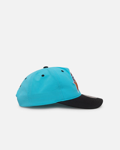 Mitchell & Ness Golden State Warriors Nylon Deadstock 2-Tone Snapback Neon Blue/Black