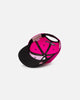 Mitchell & Ness San Antonio Spurs Nylon Deadstock 2-Tone Snapback Neon Pink/Black