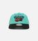 Mitchell & Ness Memphis Grizzlies Nylon Deadstock 2-Tone Snapback Bright Aqua/Black