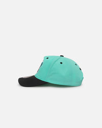 Mitchell & Ness Memphis Grizzlies Nylon Deadstock 2-Tone Snapback Bright Aqua/Black