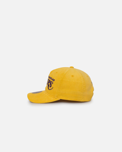 Mitchell & Ness Los Angeles Lakers Vintage Origin Snapback Yellow