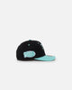 Mitchell & Ness Chicago Bulls "Ice Blue" Script Origin Snapback Black/Ice Blue