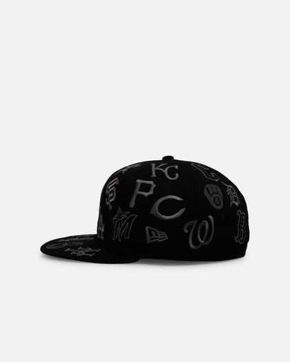 New Era MLB All Over Stealth 59FIFTY Fitted Black/Charcoal