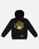 NBA Kids' Los Angeles Lakers Clifton Fleece Hoodie Black