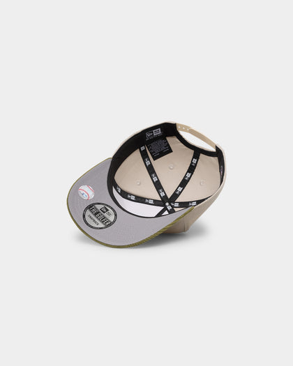 New Era New York Yankees 'Dusty Olive' Corduroy Golfer Snapback Green Med