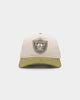 New Era Las Vegas Raiders 'Dusty Olive' Corduroy Golfer Snapback Green Med