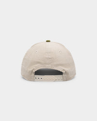 New Era Las Vegas Raiders 'Dusty Olive' Corduroy Golfer Snapback Green Med