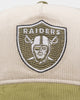 New Era Las Vegas Raiders 'Dusty Olive' Corduroy Golfer Snapback Green Med