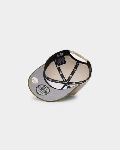 New Era Chicago White Sox 'Dusty Olive' Corduroy Golfer Snapback Green Med