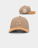 New Era New York Yankees 'Desert Suede' 9FORTY A-Frame Snapback Camel/Wheat