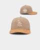 New Era Los Angeles Dodgers 'Desert Suede' 59FIFTY Fitted Camel/Wheat