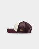 New Era Los Angeles Dodgers 'Golden Port' 9FORTY A-Frame Snapback White/Maroon