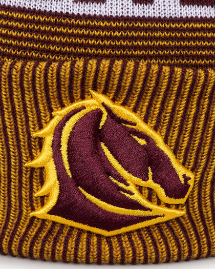 New Era Brisbane Broncos Beanie OTC